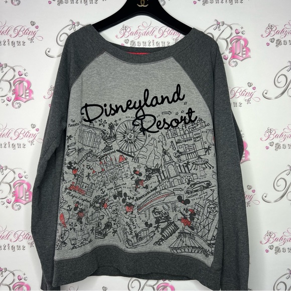 Disneyland resort sweater pull over crew neck California adventure and magic - Picture 4 of 11